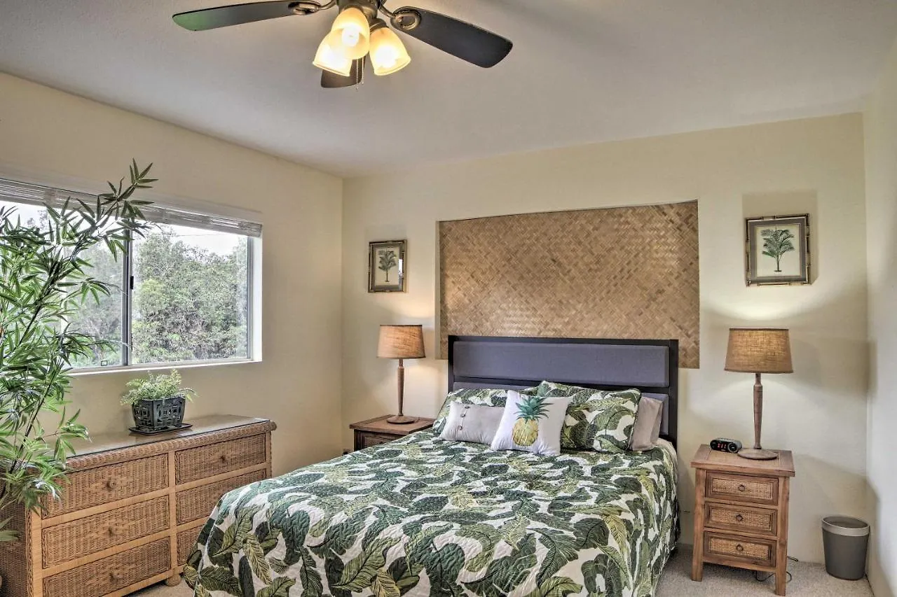Tropical Volcano Bungalow Less Than 4 Mi To Natl Park! United States