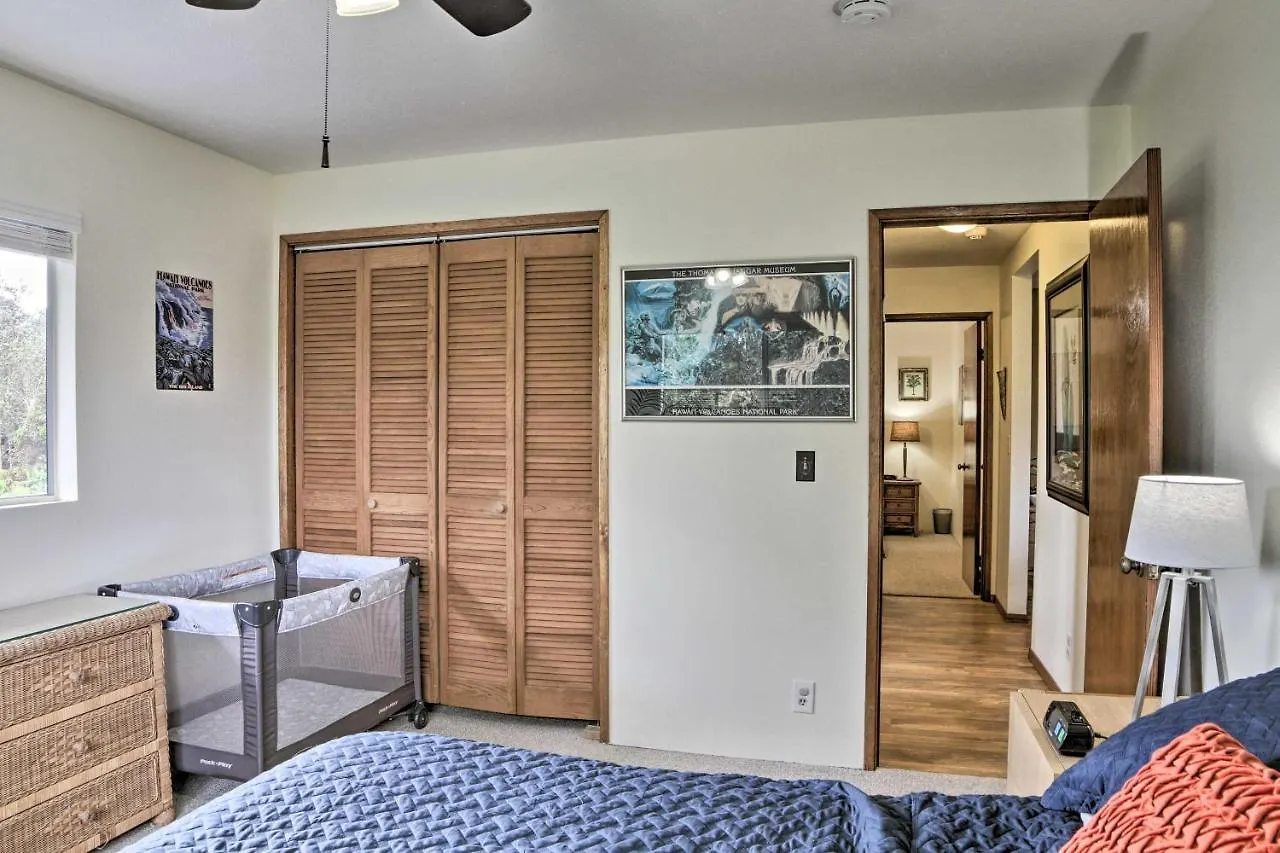 Tropical Volcano Bungalow Less Than 4 Mi To Natl Park! USA